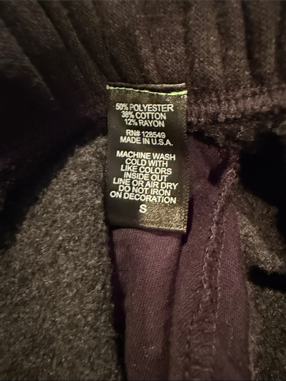 Aviator Nation Unisex Black unisex Lightning Bolt Sweatpants NWOT- S - Picture 14 of 14